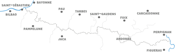 carte des randonnées